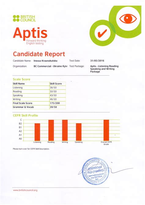 aptis certificate download|Results and certificates .